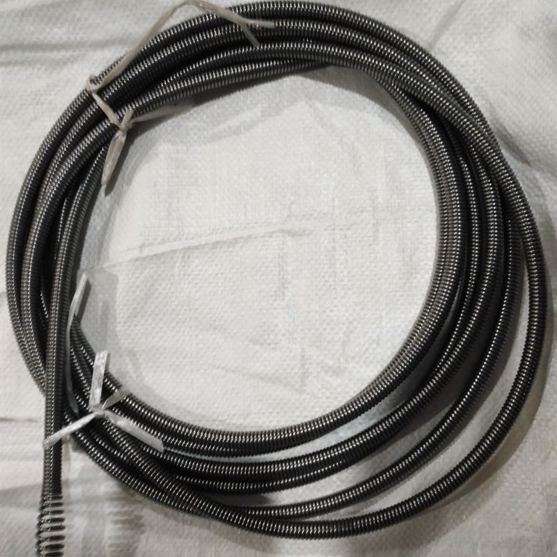 疏通机软轴小弹簧直径10mm 3米 5米 8米 10米 疏通器细簧