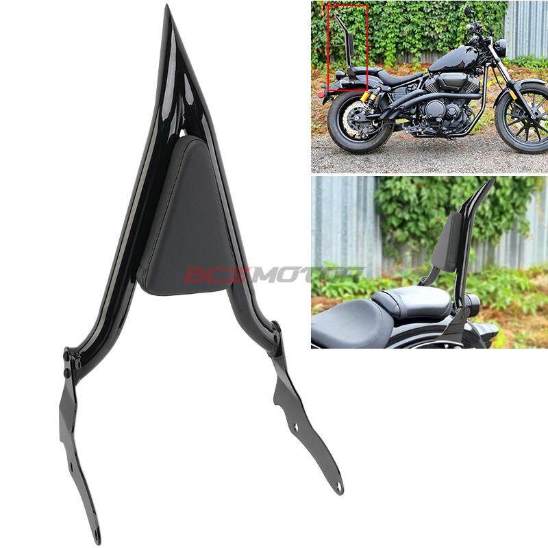 摩托车雅马H bolt XV950 改装后靠背尖弓靠背 乘客后靠椅 13-24年