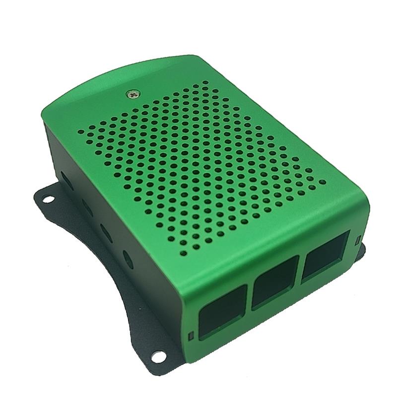 树莓派4代外壳金属铝合金4B风扇散热Raspberry Pi 4主板盒子配件