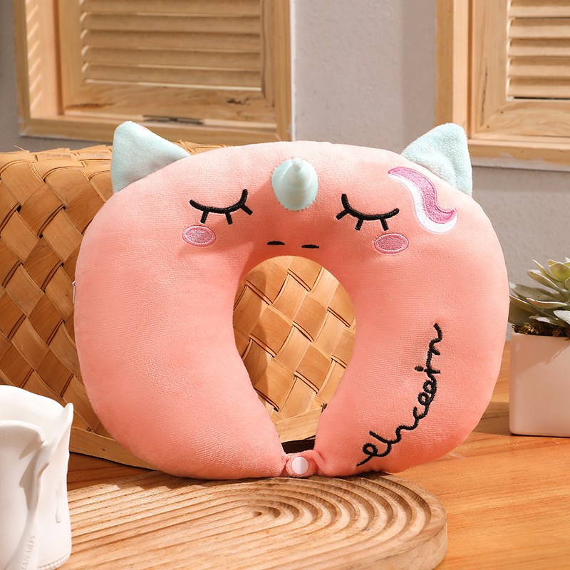 u型枕护颈枕护脖子颈椎枕飞机x携带脖子靠枕午睡u型可爱靠枕午休