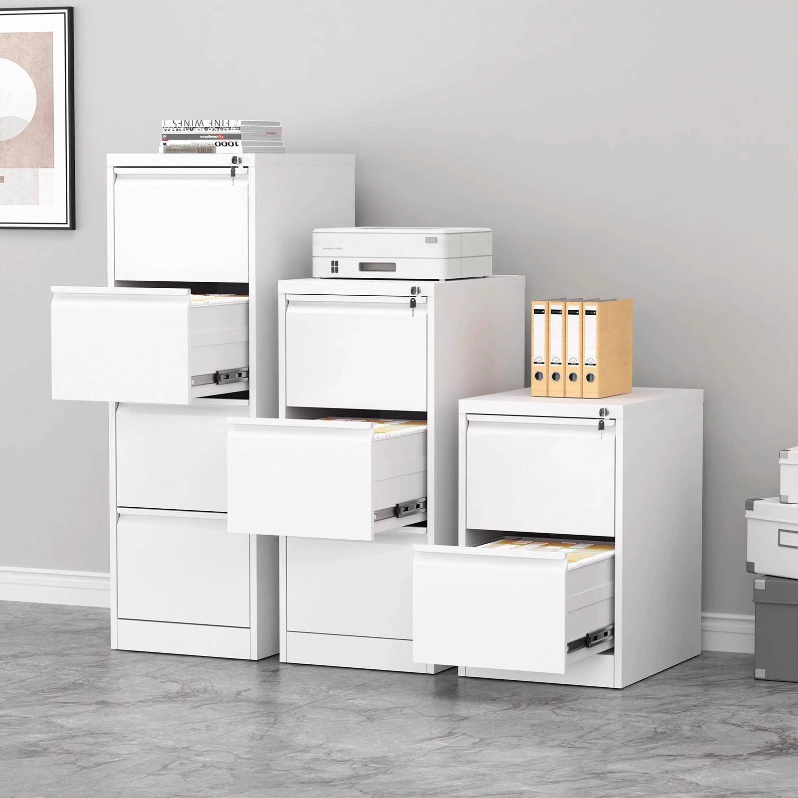 卡箱挂劳柜办公室A4带锁二三四斗拆装文件柜多抽FC资料底图档案柜