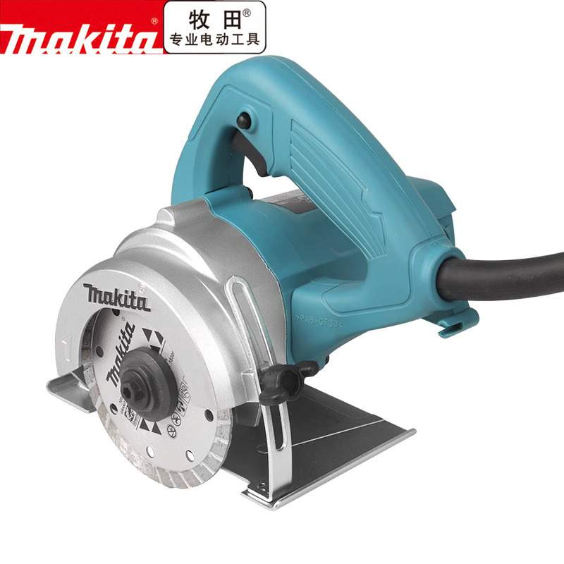 makita牧田云石机M0400B瓷砖手提切割家用小型木材石材开槽无齿锯