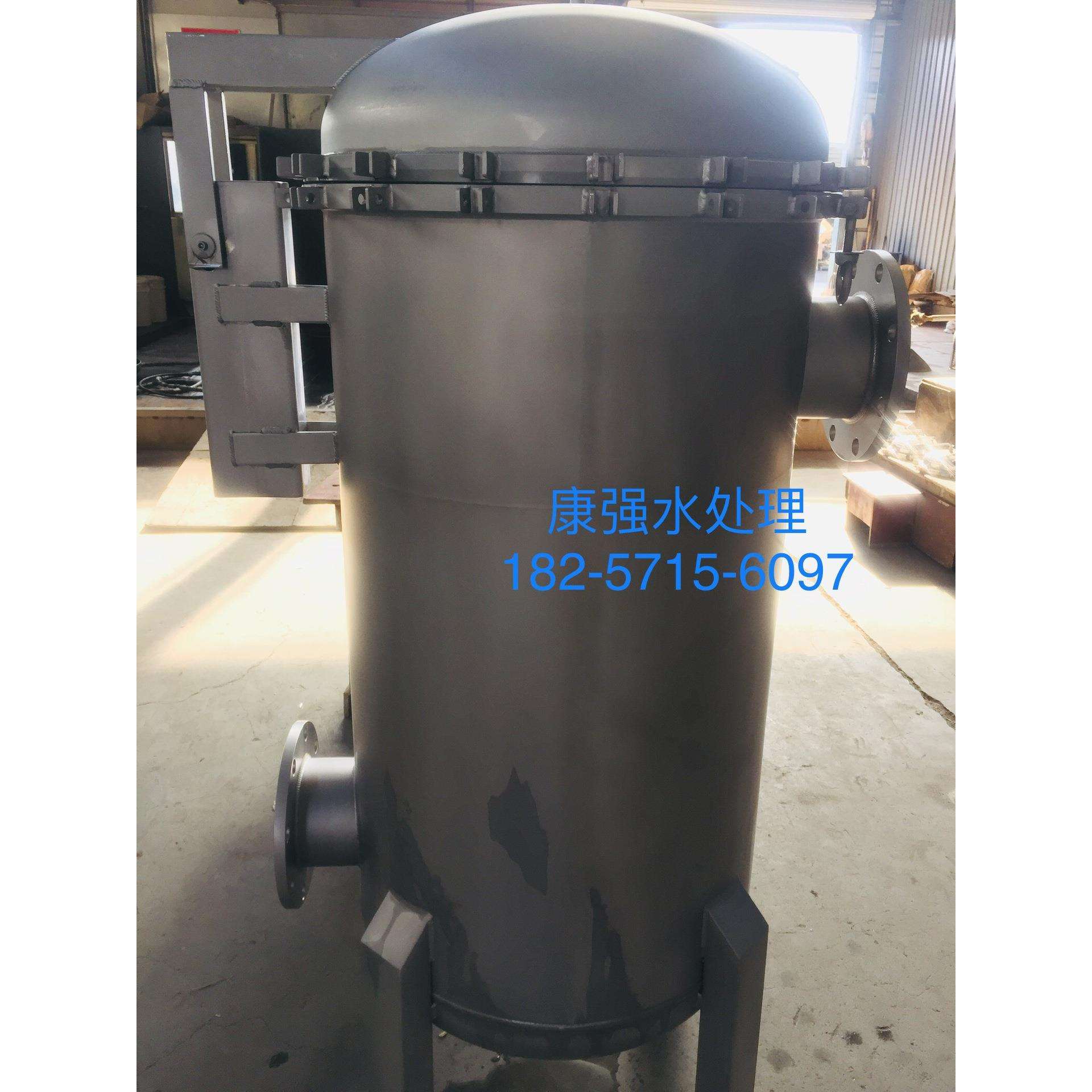 蚌开式滤袋过滤器更换滤袋更快捷直径500mm3袋式过滤器80T