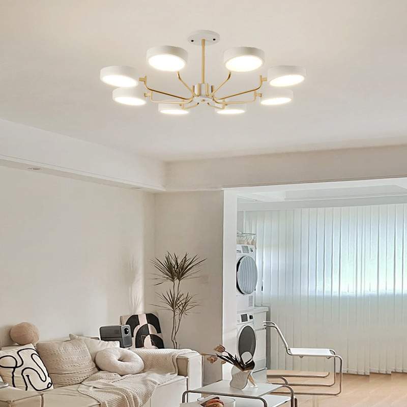 北欧客厅吊灯现代简约大气轻奢2023年新款网红大厅主灯卧室餐厅灯