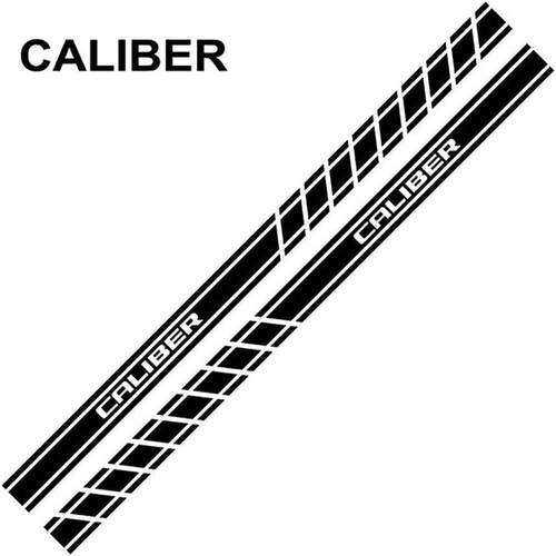 适用于道奇酷博caliber侧裙车贴改装拉花贴纸A868