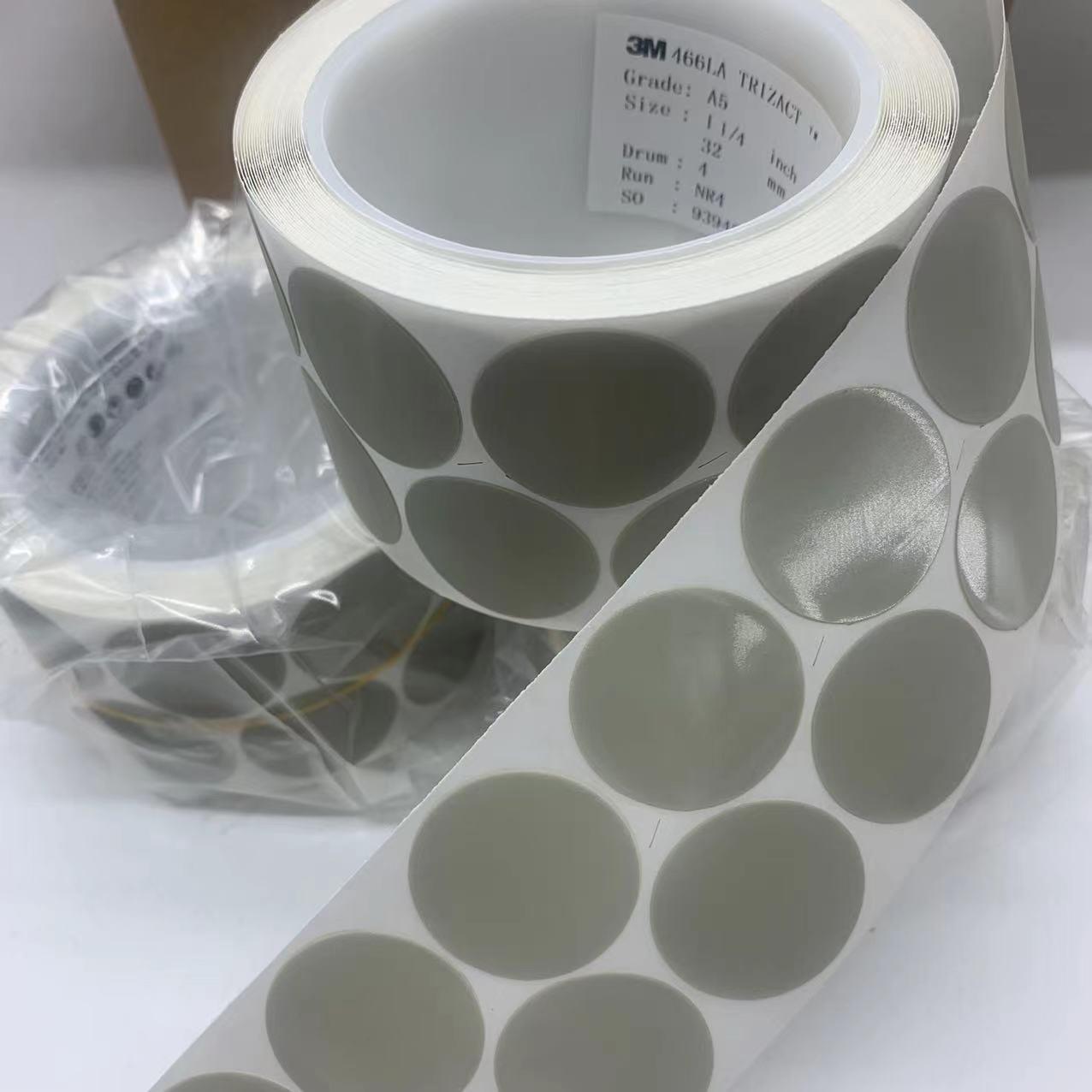 原装466L砂纸A5砂碟466LA5背胶金字塔砂碟卷3125自粘垫片