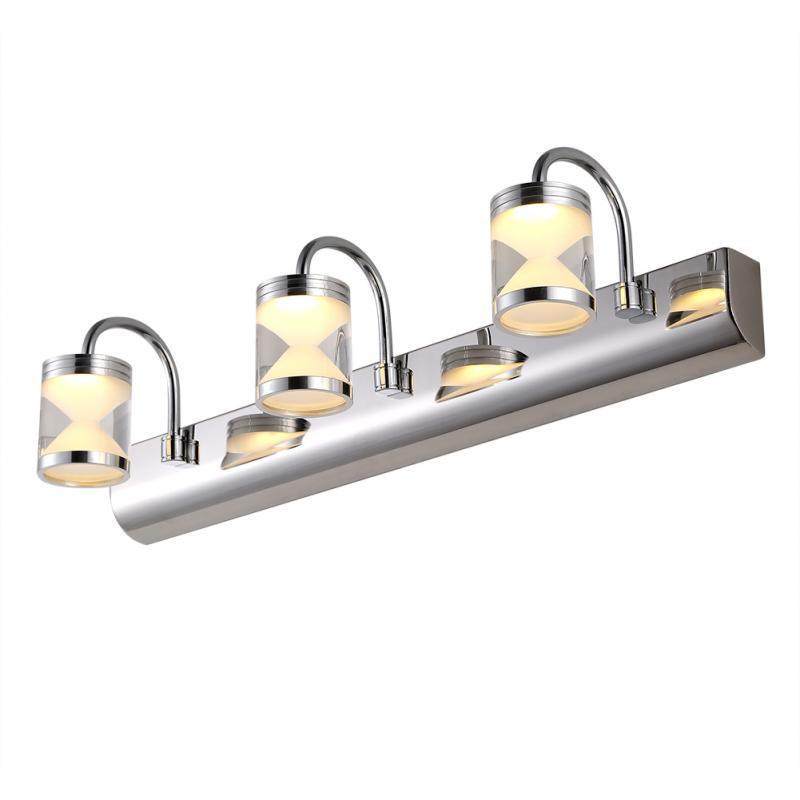 LED镜前灯免打孔三头现代镜柜不锈钢浴室卫生间化妆壁灯,金属材料及制品,金属加工件/五金加工件,淘宝优惠券,粉丝福利购,淘宝优惠卷