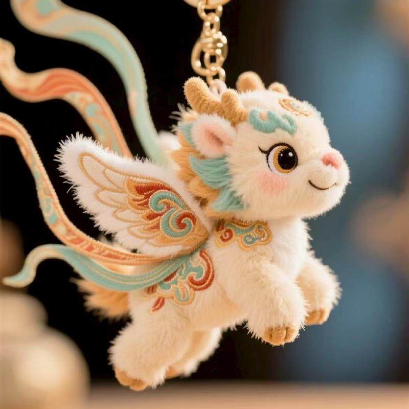敦煌毛绒挂件钥匙扣创意软萌可爱小麒麟包挂件挂饰超萌公仔,服饰配件/皮带/帽子/围巾,包挂件,淘宝优惠券,粉丝福利购,淘宝优惠卷