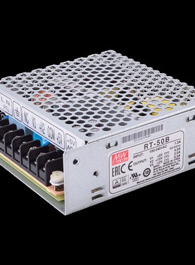 RT-50B台湾明纬50W三组输出网壳开关电源供应器5V12V替代NET-35B