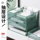 办公用品文件架桌面文件框多层收纳大容量书立架A4纸抽屉式 资料架