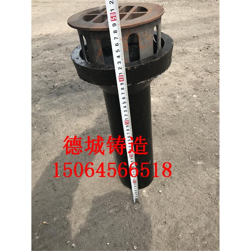 铸铁羊角透气帽屋面排气管通风管排水烟道管帽屋顶管接头接头水管