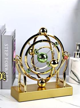 牛顿摆星宇宙混沌摆永动机摆件摇摆不停轻奢高档创意商务礼品家居