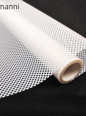 网状遮阳膜黑色遮光玻璃贴车窗贴膜防晒透光玻璃贴阳台玻璃贴纸