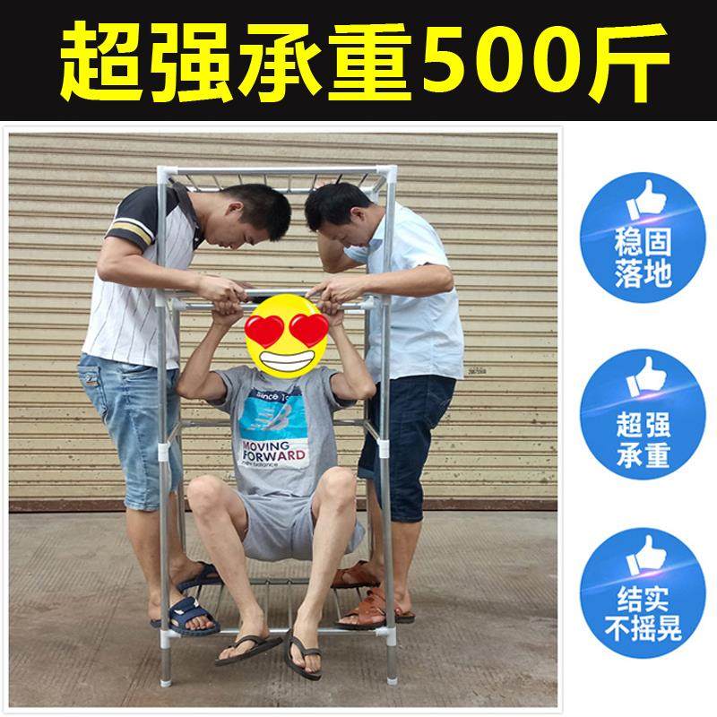 ll全封闭拉链简易衣柜家用卧室单人布衣柜全钢架加粗加厚钢管出租