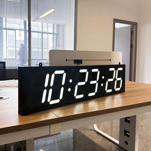 超大尺寸Wifi数字挂钟自动对时会议室健身房用