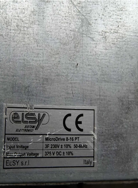 议~议价）ELSY驱动器microDrive 8-16PT,拆机