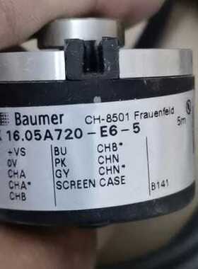 全新保盟Baumer 编码器BHK 16.05A720-E6-5原装正品95000010现货~