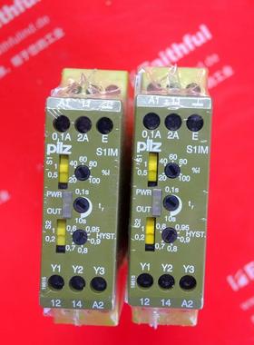 Pilz 828050 皮尔磁电流监控继电器 S1IM 230-240VAC IM 0.01-15A