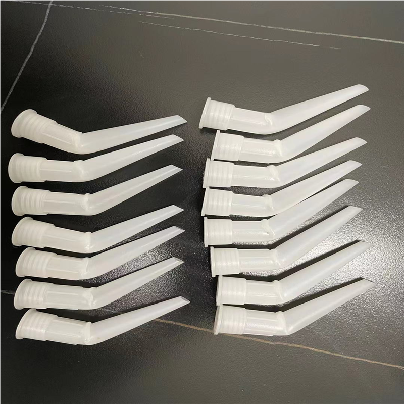 收边弯嘴玻璃美容胶通用型胶头嘴硅胶帽胶嘴