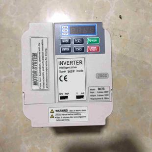 220V 功率0.75kw 九新 JSCC精研变频器B075 议