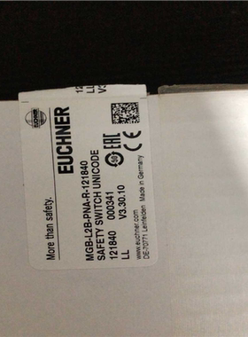 议~121840全新原装EUCHNER安士能MGB-L2B-PN