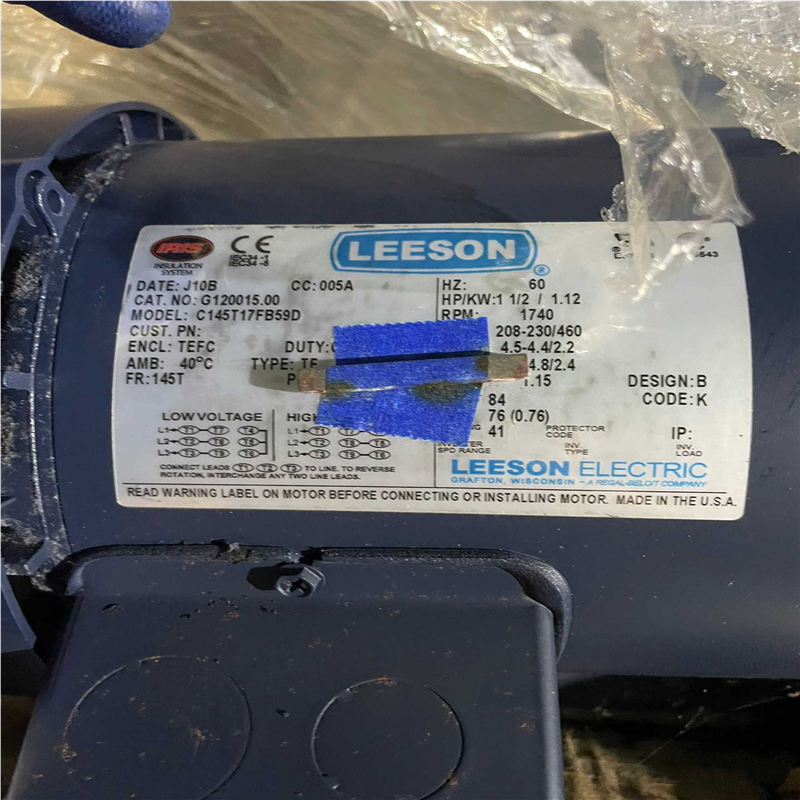 美国LEESON C145T17FB59D 1.12KW（耶耶电子）