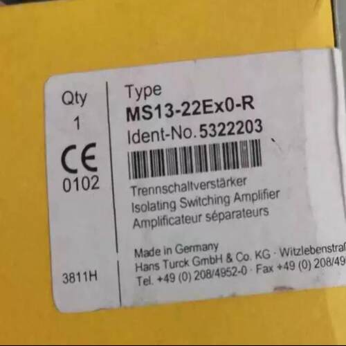 (议价)MS13-22Ex0-R （德国）图尔克 安全继电器 安全栅