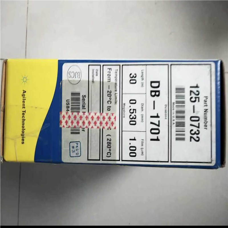 二手安捷伦125-0732气相色谱柱，DB-1701,30m~议价