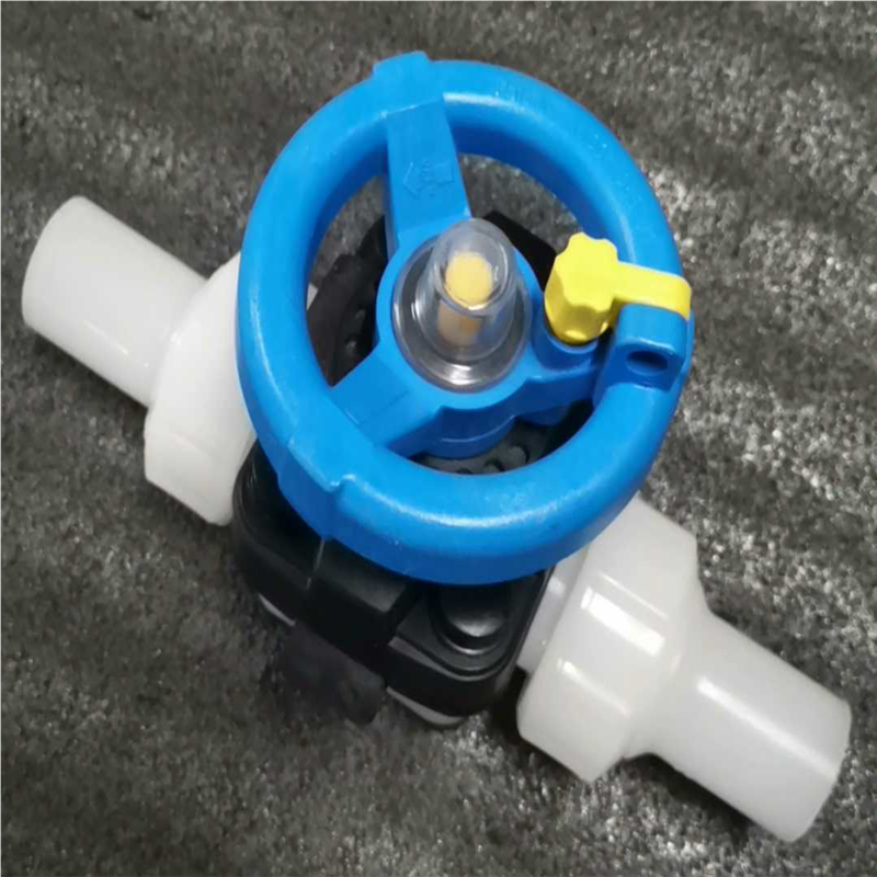 议~agru鲁手动隔膜阀 od32 DN25 PVDF-