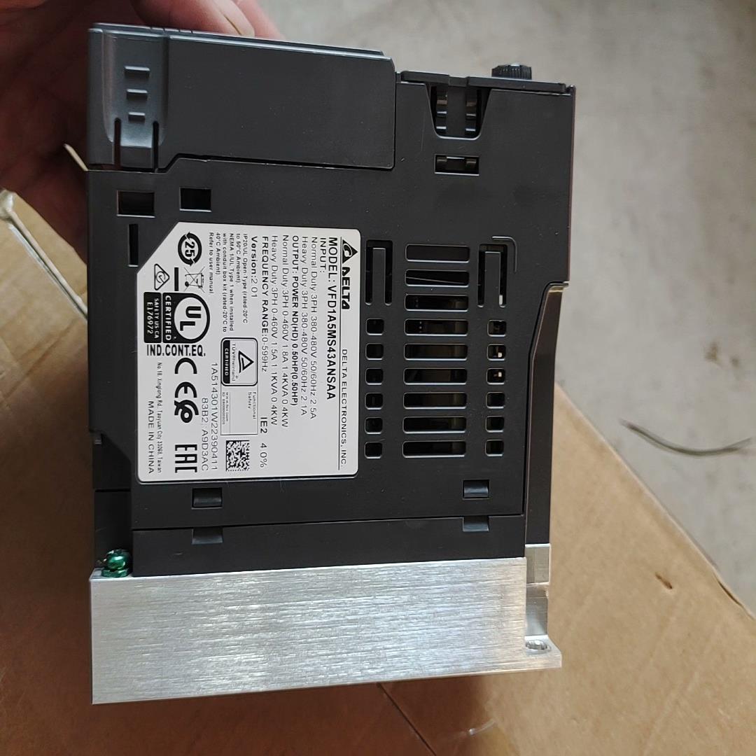 【顺庆】台达（DELTA）VFD1A5MS43ANSAA，装机基本没【议价】