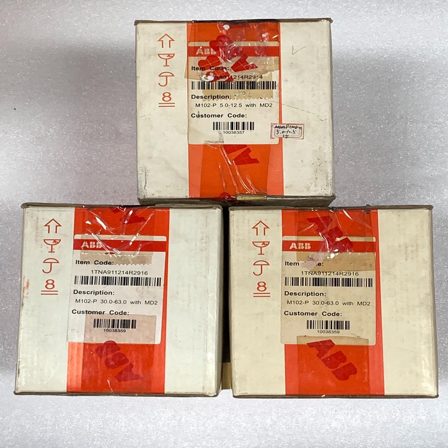 ABB马达综合保护控制器M102-P 1TNA911214R~议价