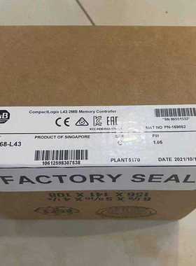 【汇生】优势现货1768-L43 罗克韦尔AB CompactLog【议价】