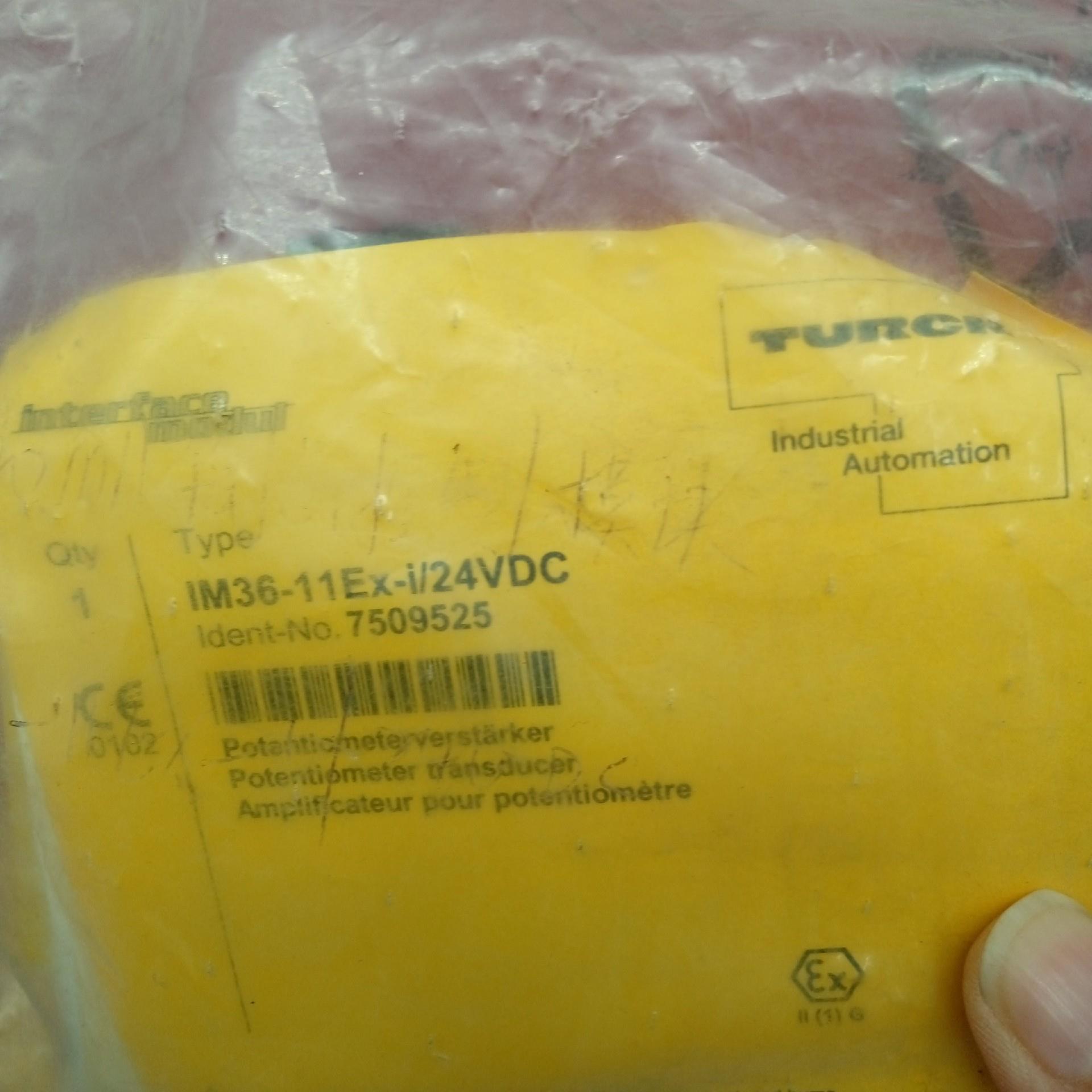 （议价）原装正品图尔克模块传感器IM36-11Ex-i/24VD