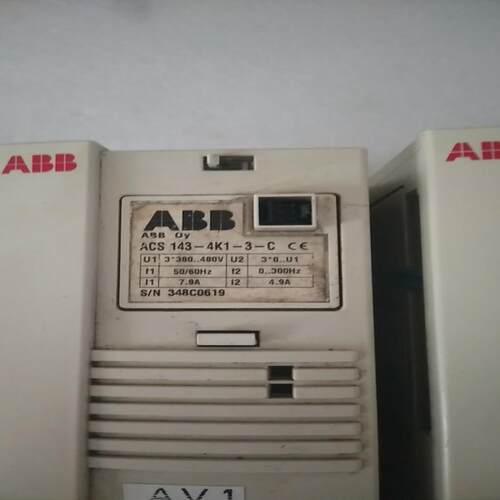 (议价)ABB变频器ACS143-4K1-3-C，有一台有一点破损