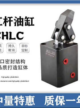 工装夹具CHLC杠杆油缸HLC32 40 50 63 80FAM油路板式 管式 法兰