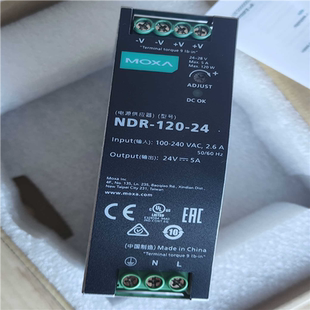 120 NDR 議價(jià) 開(kāi)關(guān)電源 全新成色如 摩莎原裝 MOXA