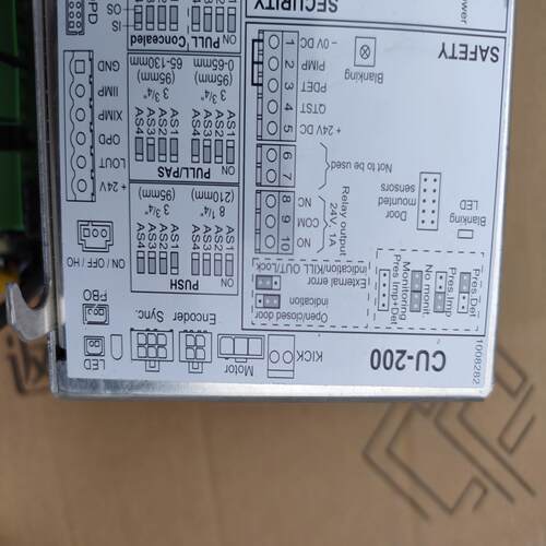 询价~SAFETY CU-200控制器 SECURITY，货，