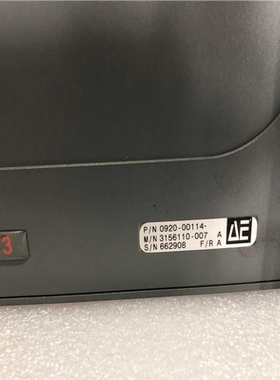 【汇生】AE APEX 1513 M/N 3156110-007 A【议价】