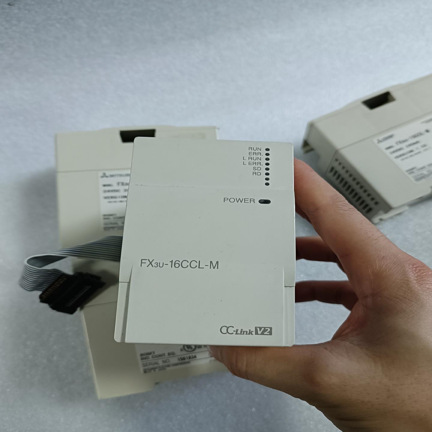 【顺庆】三菱PLC 3U扩展模块，FX3U-16CCL-M 成色如图【议价】