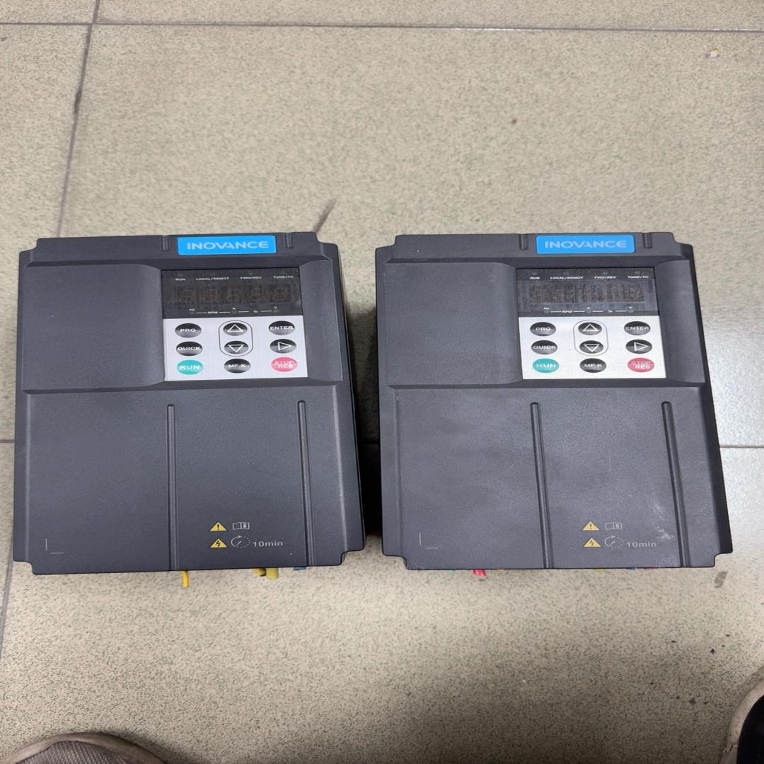 MD290T7.5G/11PB汇川变频器11KW，年份21年~议价