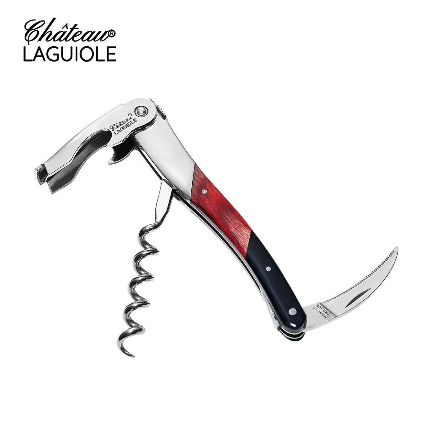 法国进口Chateau Laguiole特殊系列酒刀红酒开瓶器手工海马刀