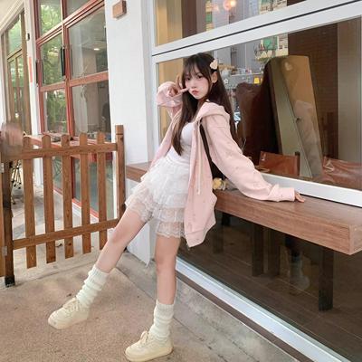 小碎花开衫春秋外套慵懒百搭宽松