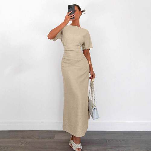 Women's Spring and Summer Casual Elegant Dress with a