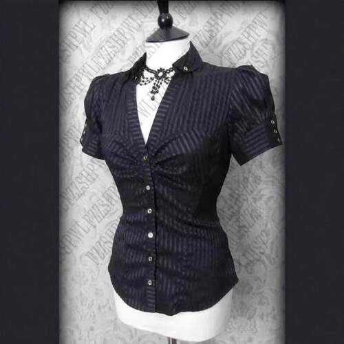 pattern suspenders emo girl Harajuku 90S tops bow decoration