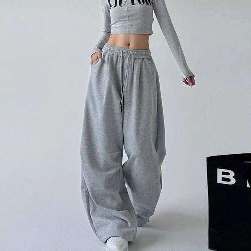 Women's Loose Fit Slimming Sportswear Pants  Street Style