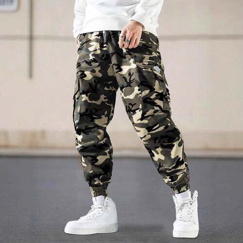 3-Pack Men's All-Season Casual Cargo Pants - Camouflage