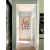 毛ILV毡地图旅景行足打记卡照片墙木创意背ins装 饰板墙贴免打孔软