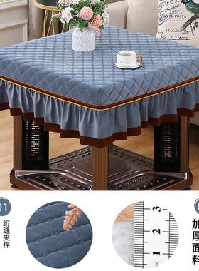 烤茶火桌子罩套麻烤将机桌布罩2502QPW新款火罩正方形加厚冬季几