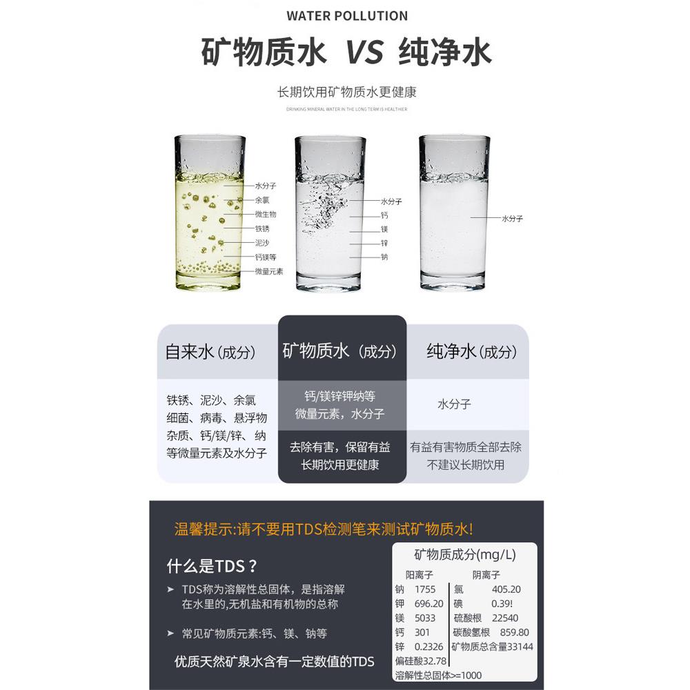 家用不立式锈钢直饮超滤机合立式房厨软水过覆除滤垢净水器防垢净
