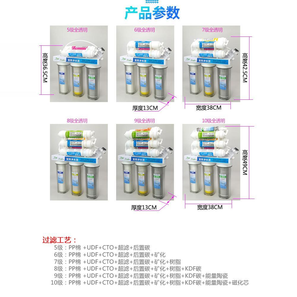 巨无LKY-10JU霸10级家用厨U房净水器十级能量直饮机过超滤机F厨房